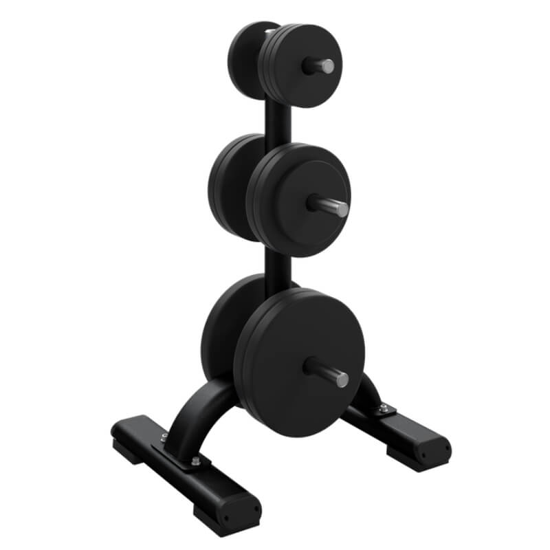 Rack Precor para discos de pesas serie Discovery | Fitness Solutions Ecuador