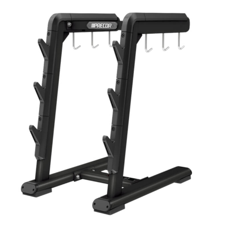 Rack para mancuernas Precor serie Discovery | Fitness Solutions Ecuador