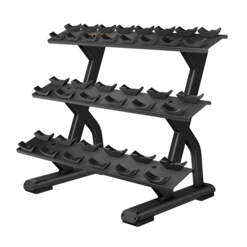 Rack Precor para pesas BeautyBell serie Discovery | Fitness Solutions Ecuador