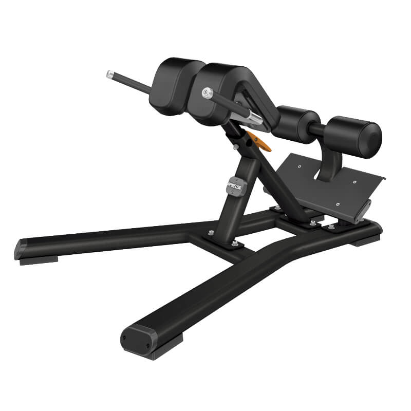 Extensión Lumbar Precor serie Discovery: Fortalece tu Espalda |Fitness Solutions Ecuador