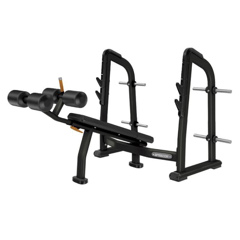 Banco Olímpico Declinado Precor serie Discovery: Resistente y Robusto | Fitness Solutions Ecuador