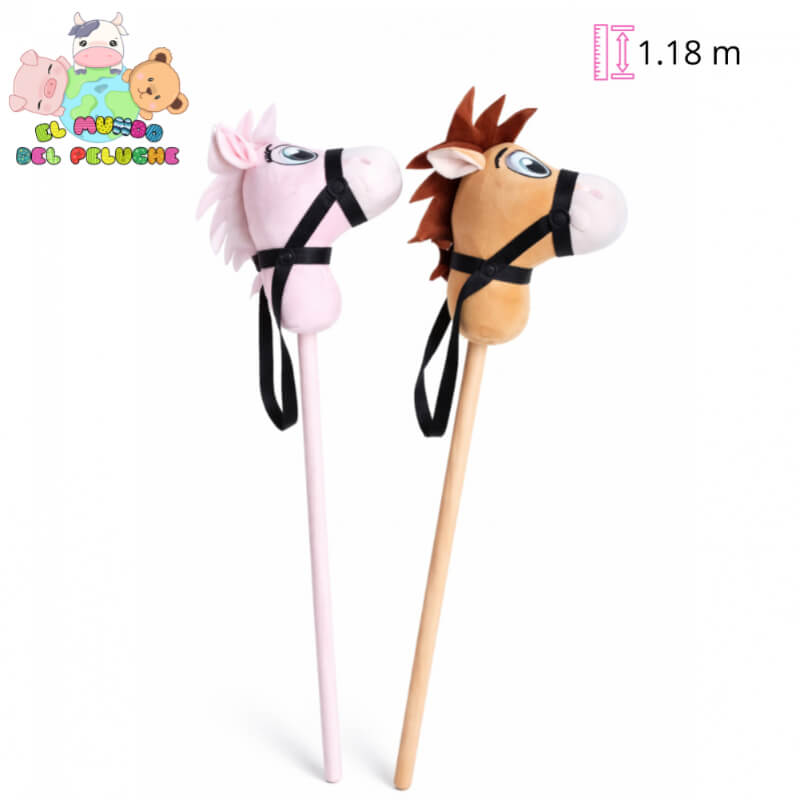 Caballo de Palo Unisex | Juguete Infantil | Diseño Clásico | El Mundo del Peluche