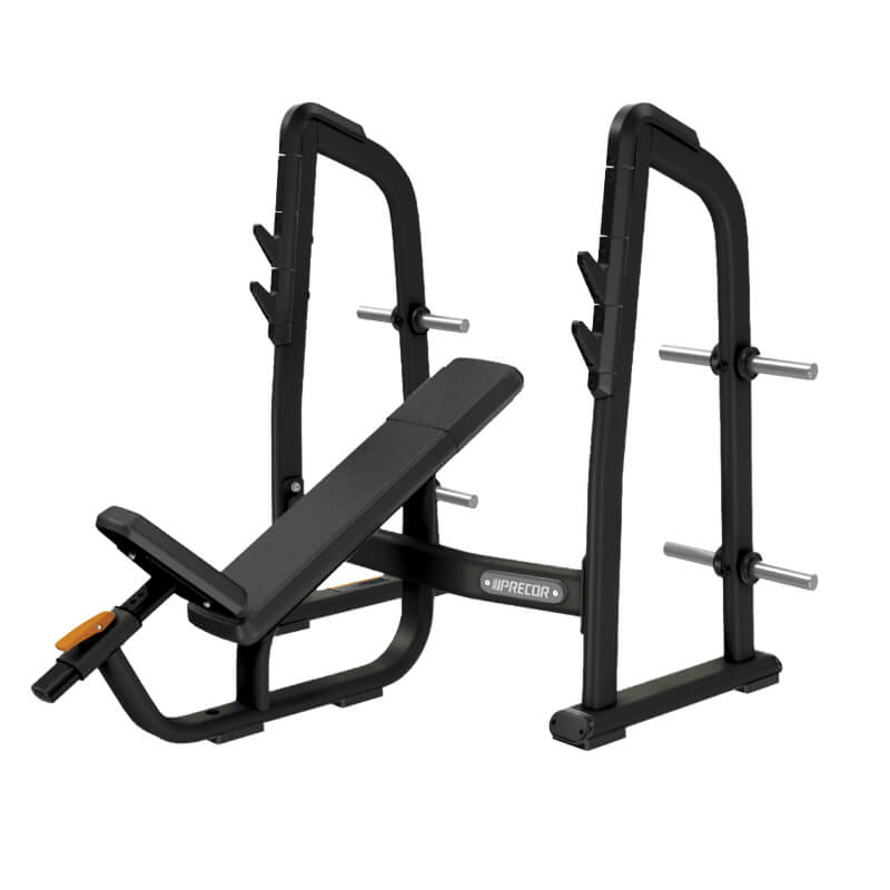 Banco Olímpico Inclinado Precor serie Discovery: Resistente y Seguro | Fitness Solutions Ecuador