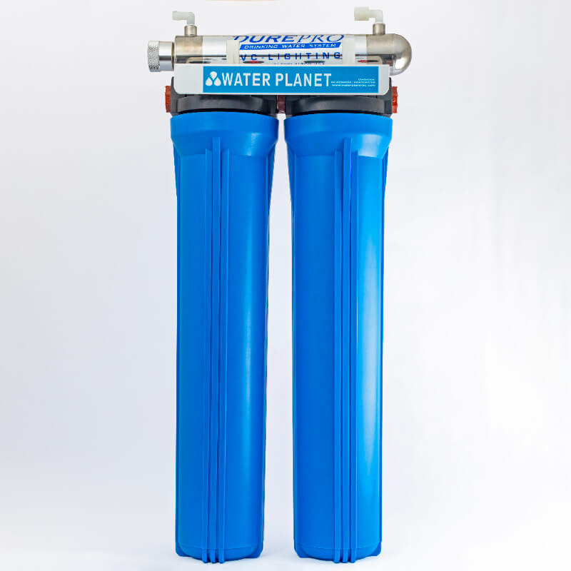 Filtro de Agua con luz UV: Semi-industrial - Ideal para restaurantes | Water Planet
