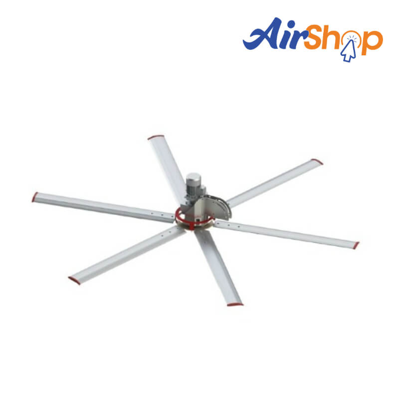 Ventiladores Industriales de Tumbado Mistral – Solución Climática para Grandes Ambientes