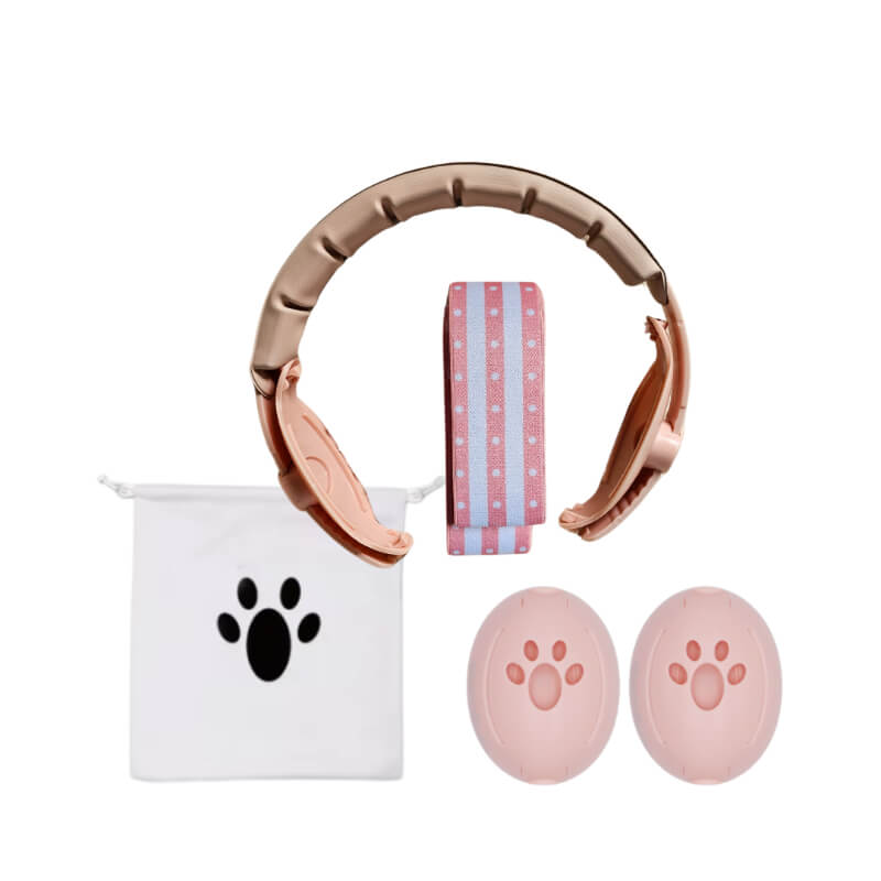 AUDIFONO REDUCTOR DE RUIDO PARA BEBES Y NIÑOS - 2 EN 1