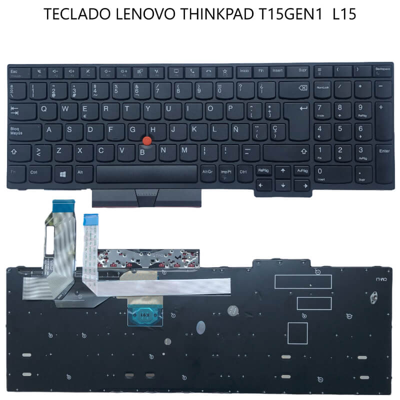 TECLADO LENOVO THINKPAD T15 GEN 1 / L15