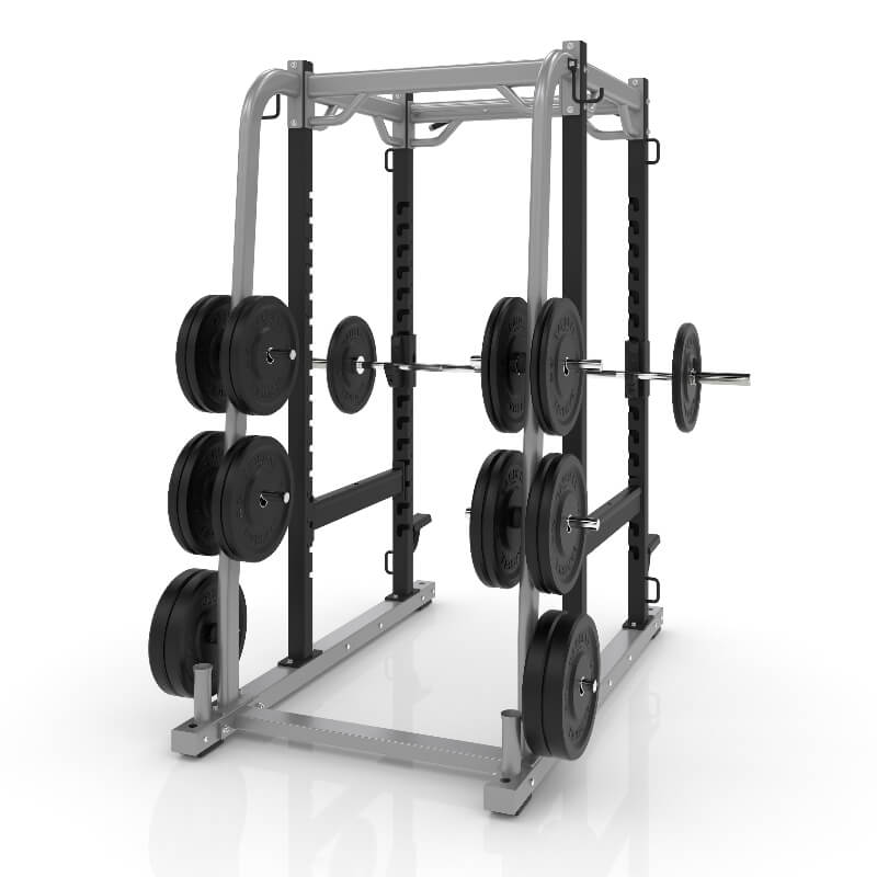 Rack Sentadillas Precor serie Discovery: Resistente y Ajustable | Fitness Solutions Ecuador
