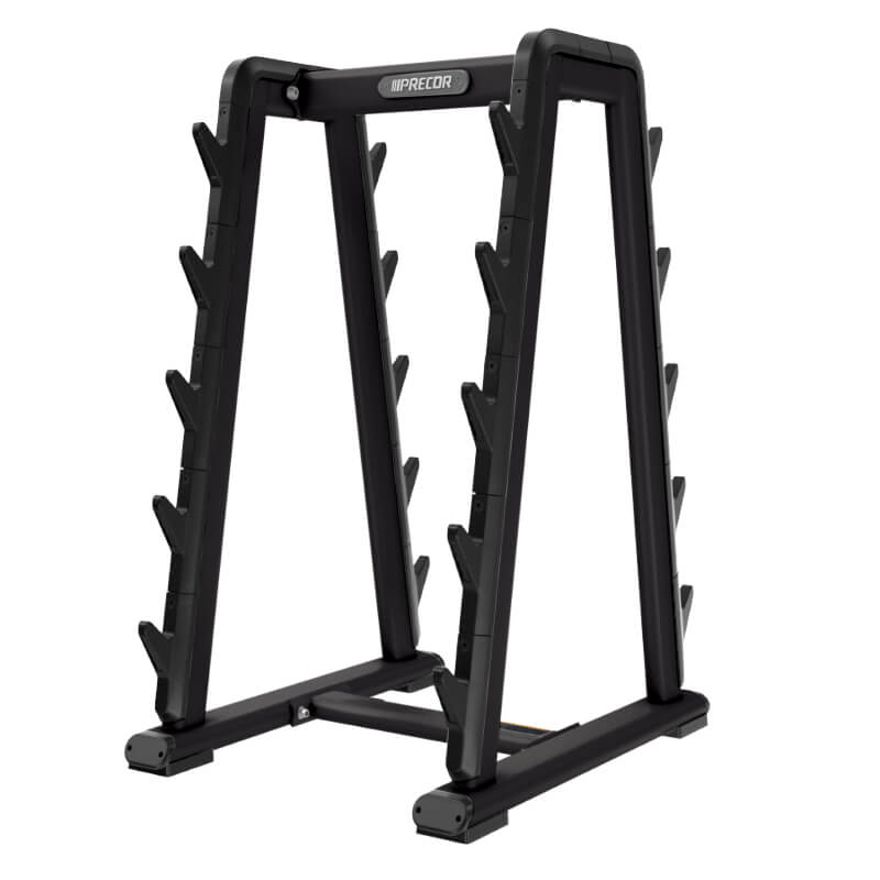 Rack para Barras Precor serie Vitality: Almacenamiento y Resistencia | Fitness Solutions Ecuador