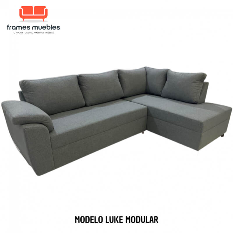Modelo Luke Modular 2.65 x 1.70 – Sofá Moderno y Personalizable para Tu Estilo | Frames Muebles