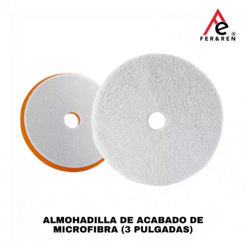Almohadilla de Acabado de Microfibra (3 Pulgadas) | Onyx Coating - Perfección en Cada Detalle