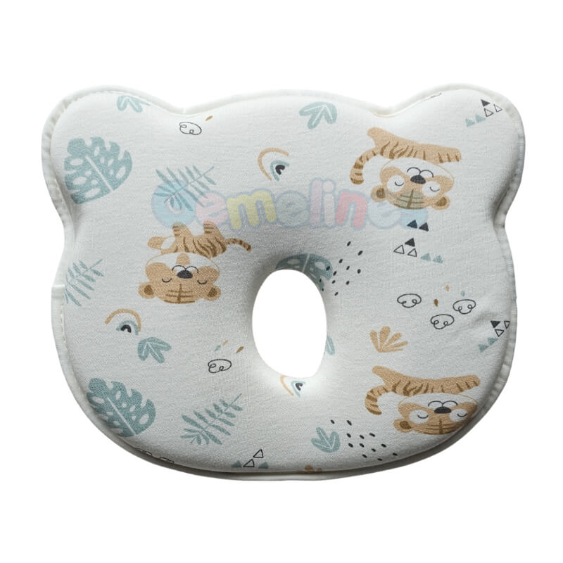 ALMOHADA ORTOPEDICA MEMORY FOAM EVITA SINDROME CABEZA PLANA - CON DISEÑO