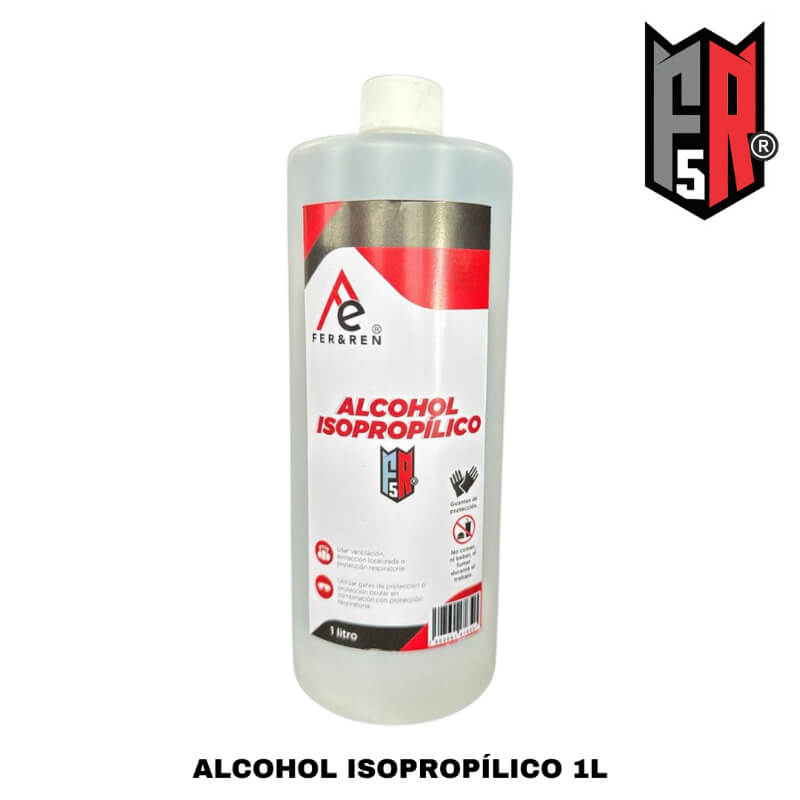 Alcohol Isopropílico FR5 1L - Limpieza y Desinfección Profesional sin Residuos