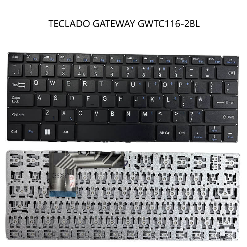 TECLADO GATEWAY GWTC116-2BL