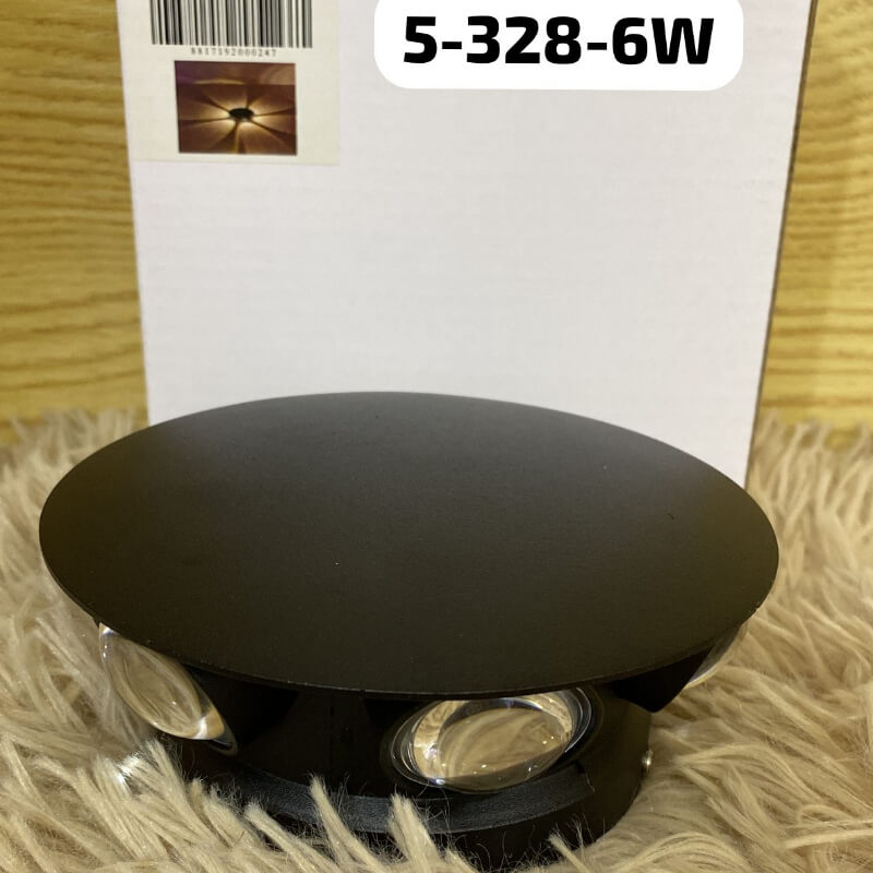 APLIQUE DE PARED 6W LUZ CALIDO