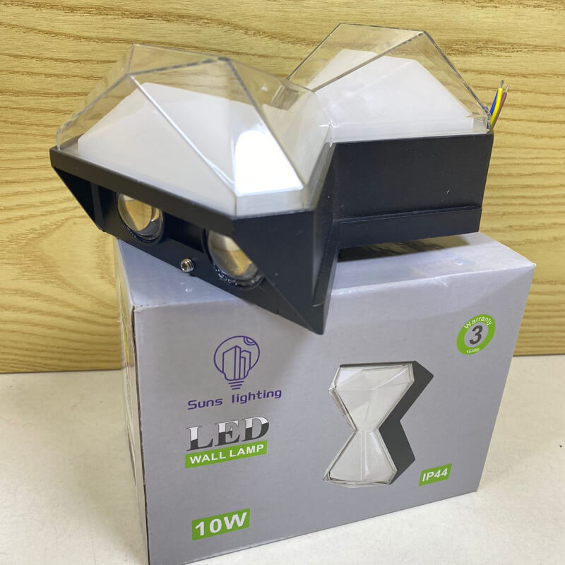 APLIQUE DE PARED 10W LUZ CALIDO