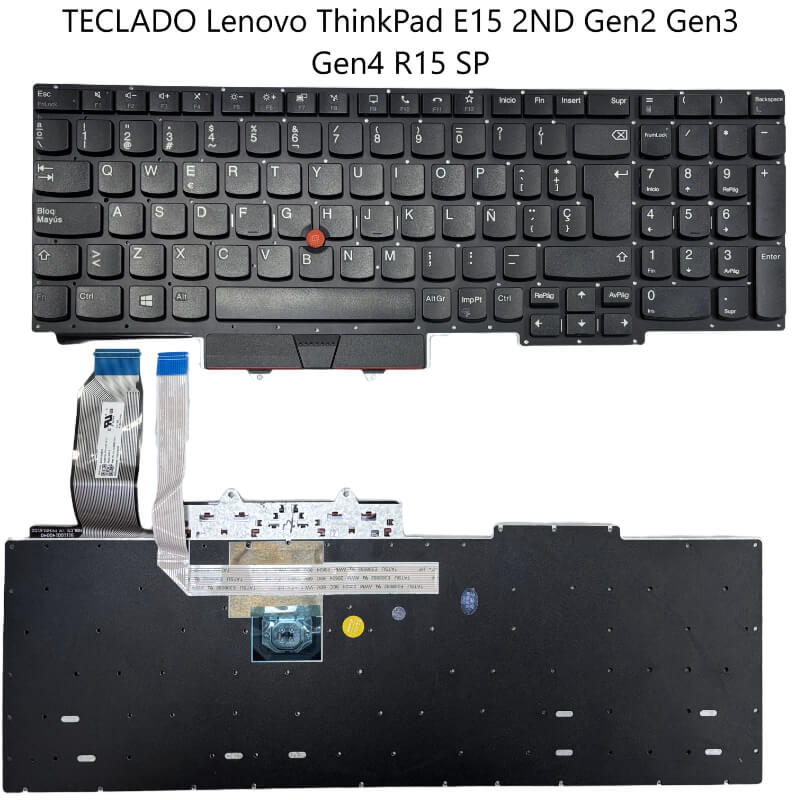 TECLADO Lenovo ThinkPad E15 2ND Gen2 Gen3 Gen4 R15 SP