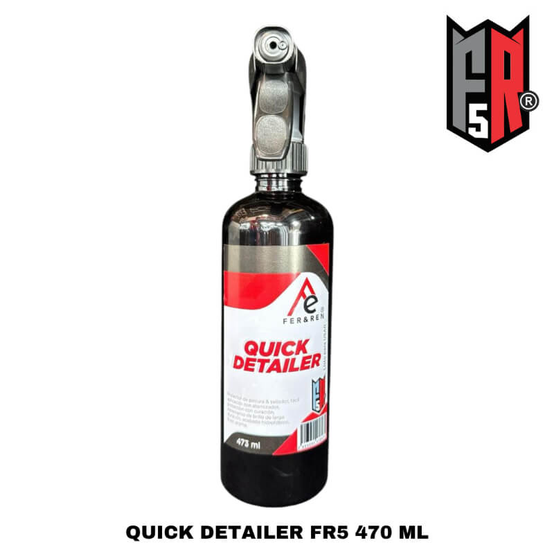 Quick Detailer FR5 473 ml – Brillo Instantáneo y Protección Duradera para Tu Vehículo