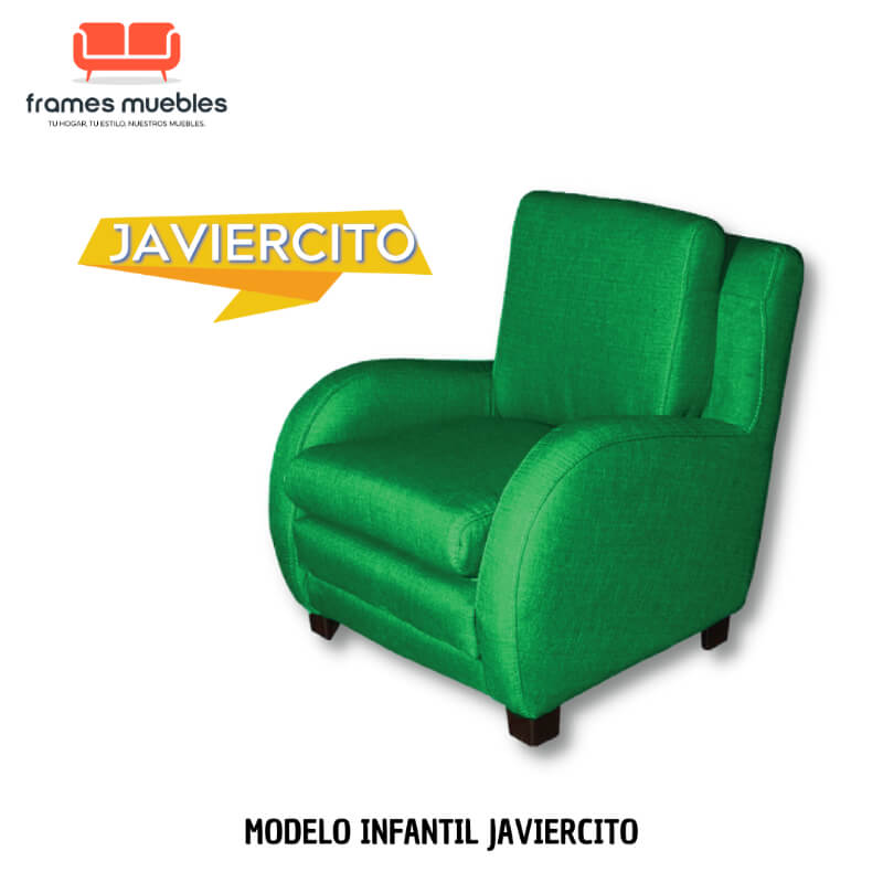 Sillón Infantil Javiercito - Comodidad y Estilo para los Más Pequeños | Frames Muebles