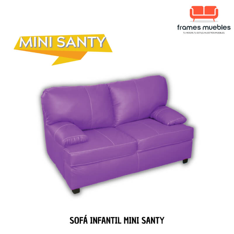 Sofá Infantil Mini Santy – Comodidad y Diversión para los Pequeños del Hogar | Frames Muebles
