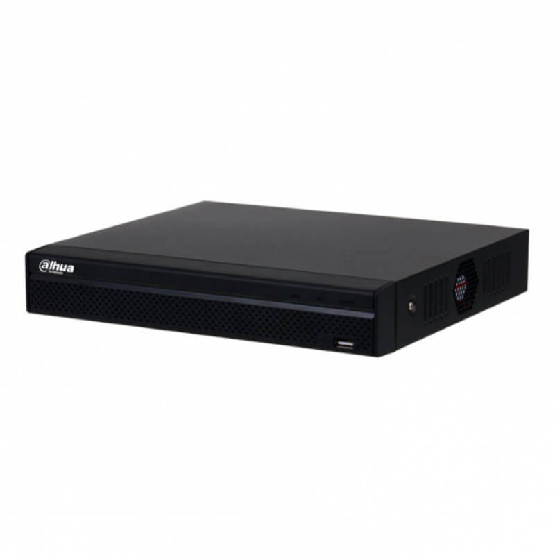 Dahua | NVR 4 Canales PoE | H.265+ | Resolución 8MP | Salida HDMI/VGA