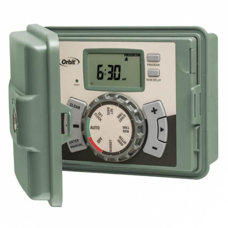 Controlador de Riego automático ORBIT EASY SET LOGIC 12 Estaciones