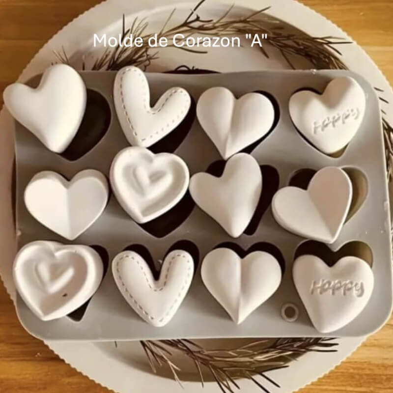 Molde de Corazón