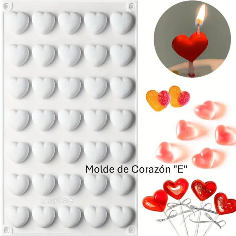 Molde corazón