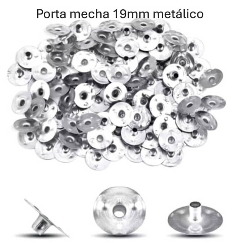 Porta mecha varios tamaños metálicos. (valor unitario en la descripción)