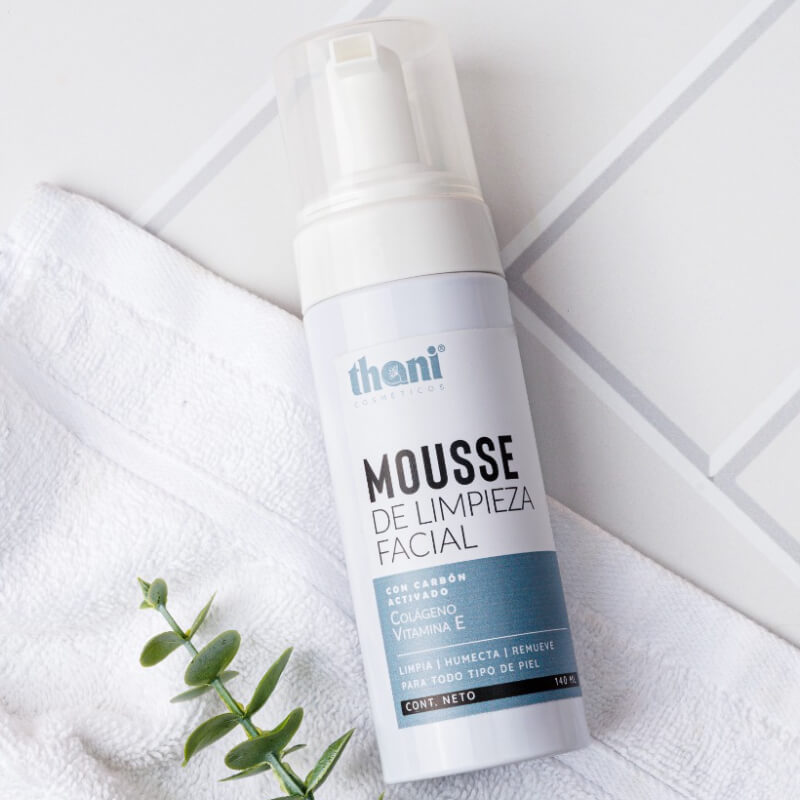 Mousse de Limpieza Facial Carbón Activado