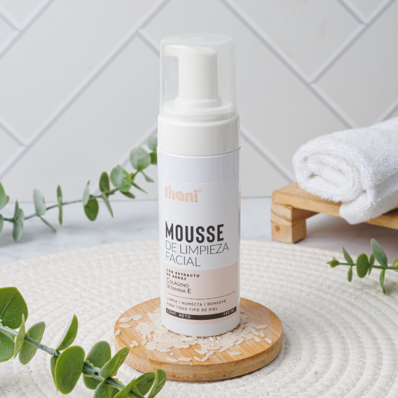 Mousse de Limpieza Facial Arroz