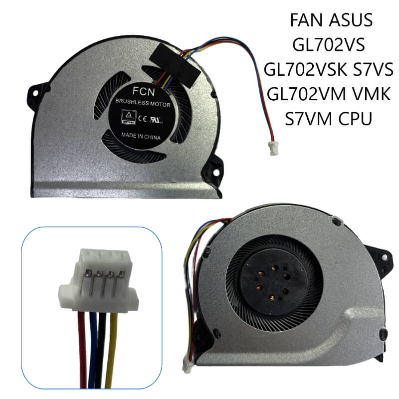 FAN ASUS GL702VS GL702VSK S7VS GL702VM VMK S7VM CPU