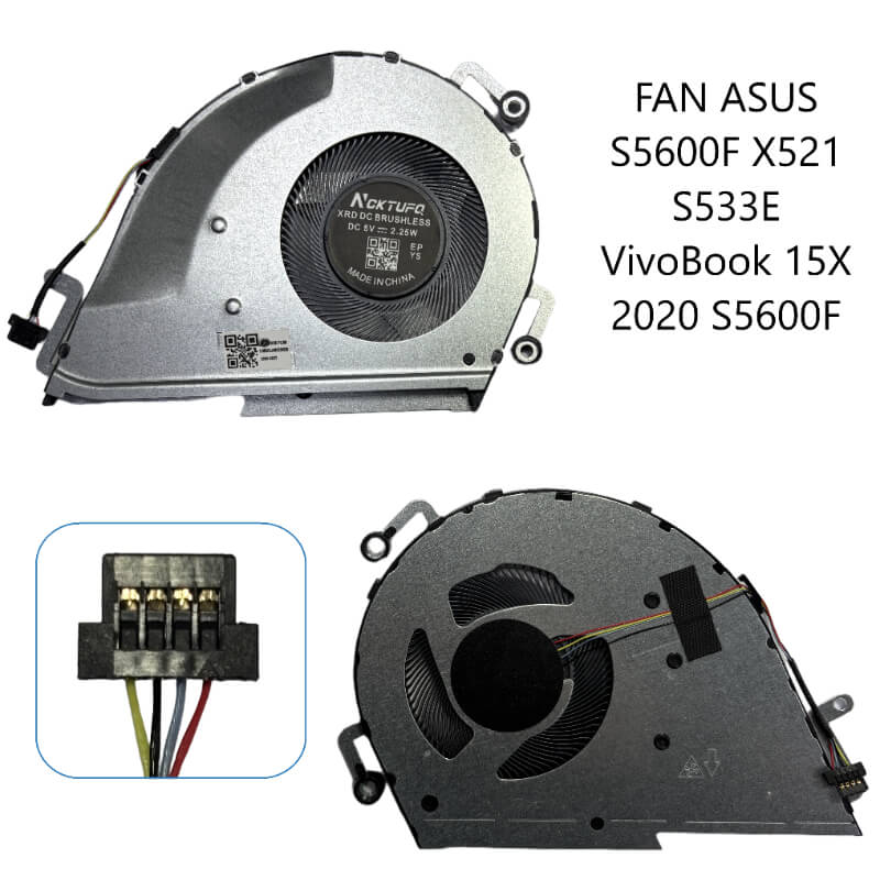 FAN Asus S5600F X521 S533E VivoBook 15X 2020 S5600F