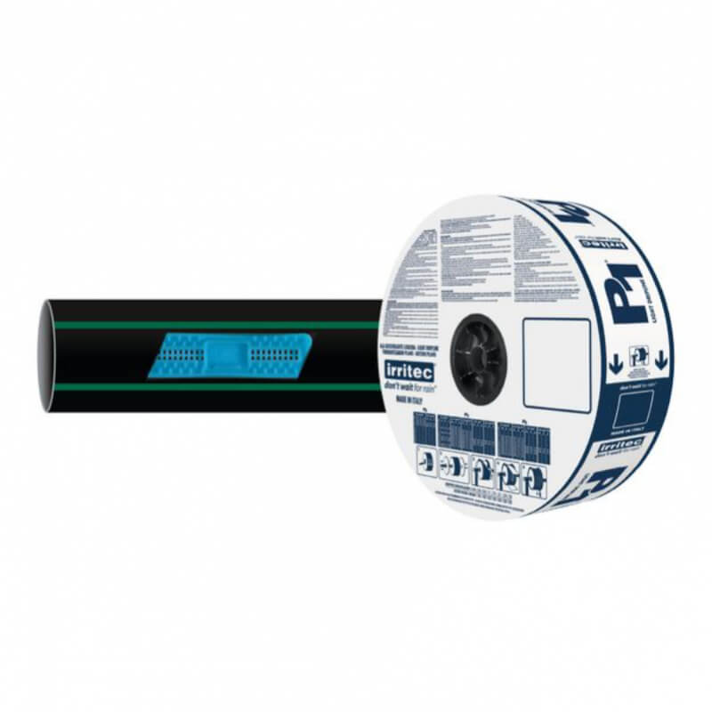 Manguera tipo cinta goteo 16mm × 20cm (por metro)