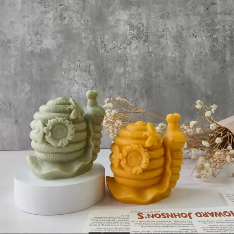Molde silicona de Caracol. para uso de resina, porcelana fría, yeso.