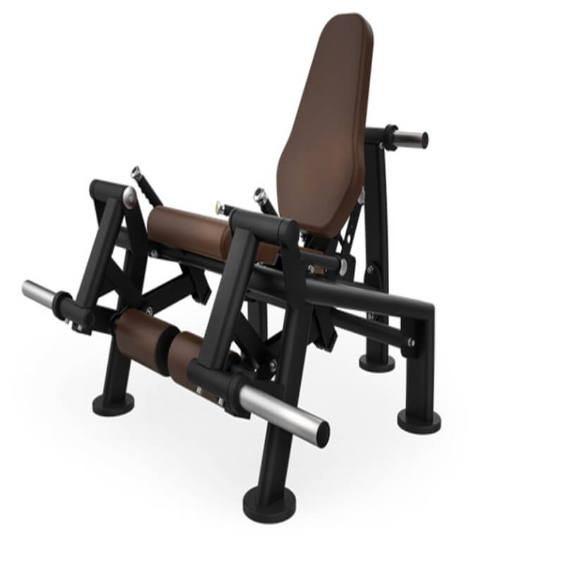 Extensión de piernas con carga de discos Intenza | Fitness Solutions Ecuador