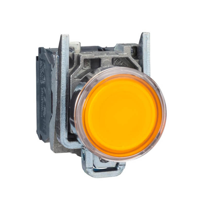 Pulsador Iluminado Amarillo: Señalización Industrial | Proluxes