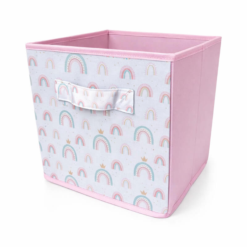 Caja Organizadora Arcoiris rosado