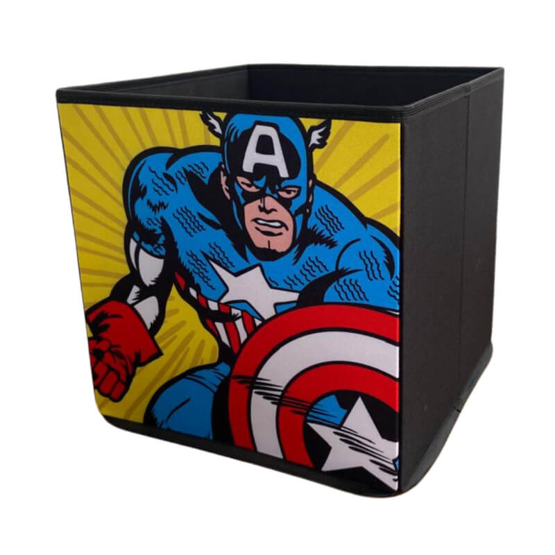 Caja Organizadora Capitán América Comics