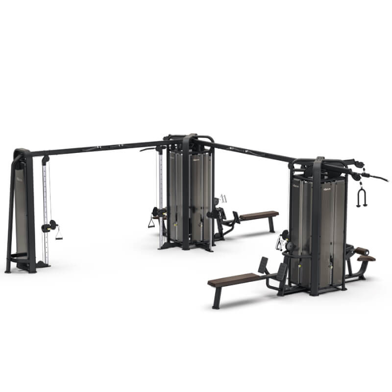 Estación de cable múltiple Intenza | Fitness Solutions Ecuador