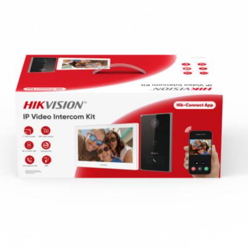 Hikvision | Kit de Videoportero IP DS-KIS608-P | Control Remoto y Seguridad Avanzada