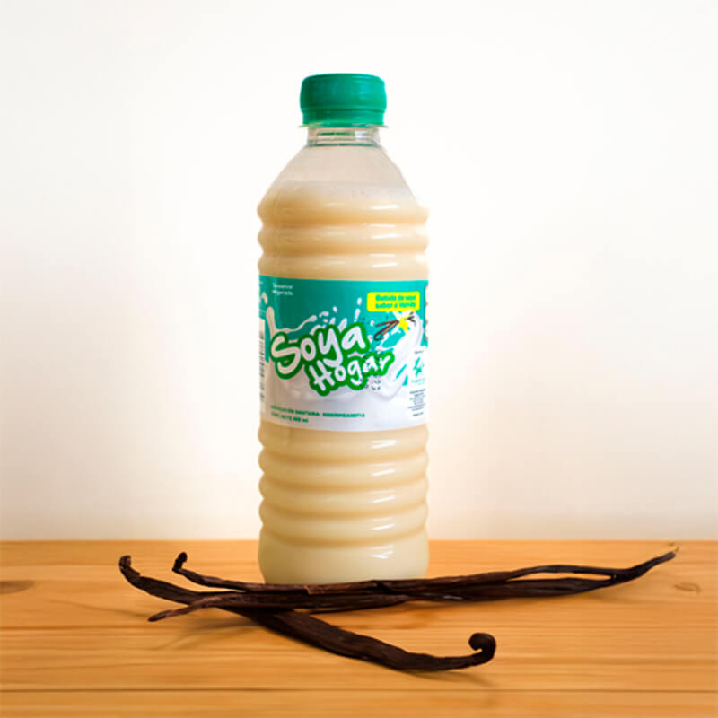 Bebida de soya sabor a vainilla