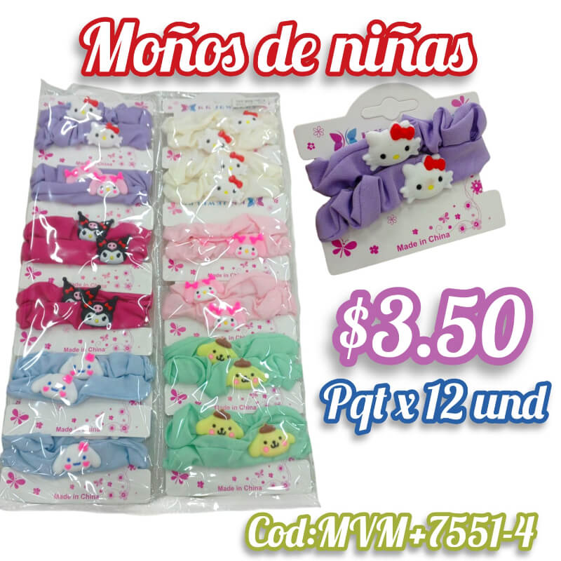 Moños de niñas