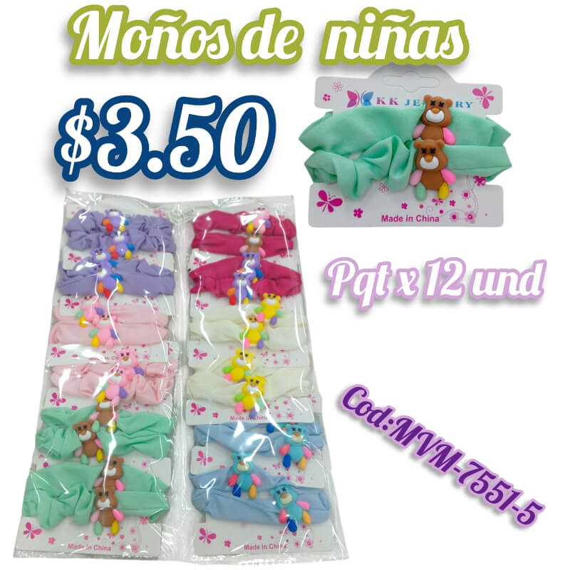 Moños de niñas