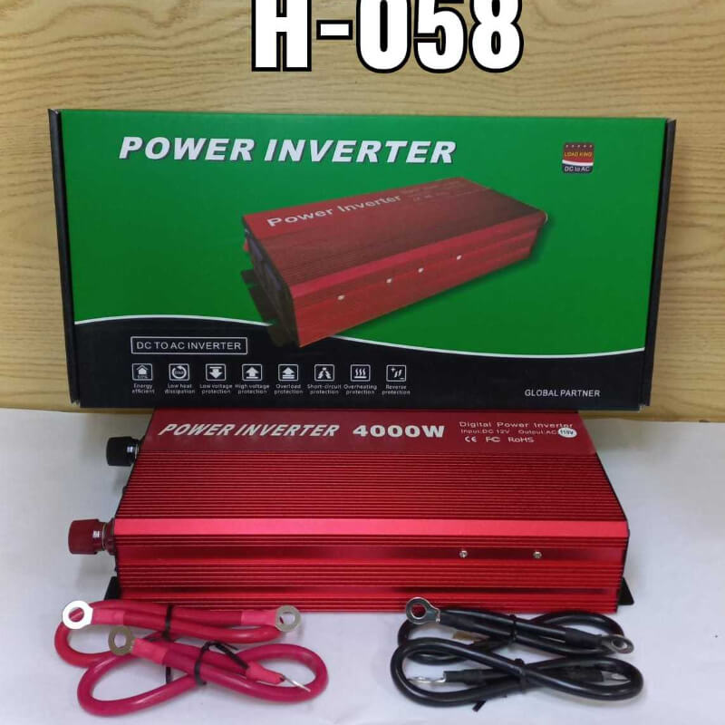 CONVERTIDOR 4000W 12V A 110V