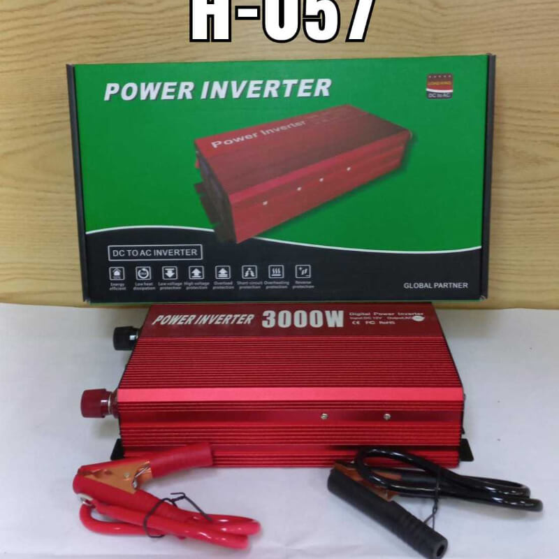 CONVERTIDOR 3000W 12V A 110V