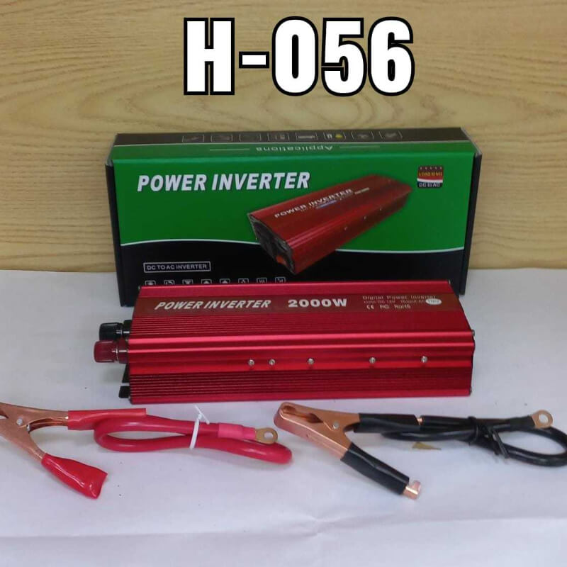 CONVERTIDOR 2000W 12V A 110V