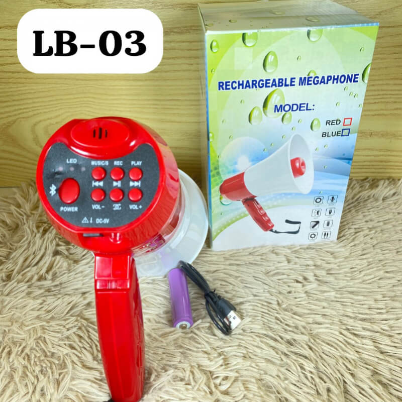 MEGAFONO CON BLUETOOTH