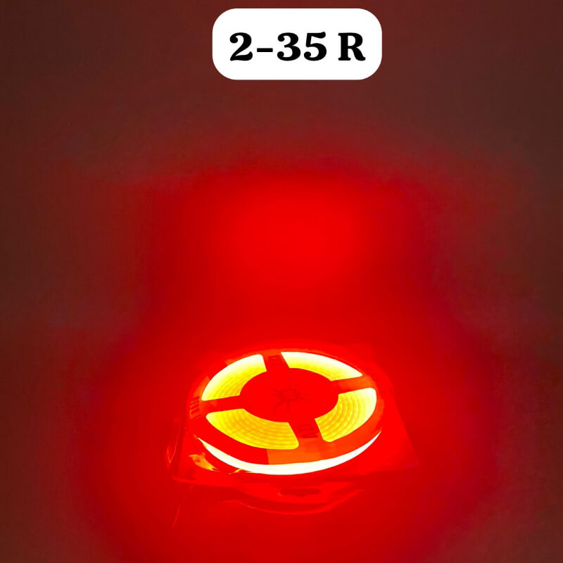 Cinta Manguera NEON led 12V color ROJO 5 Metros