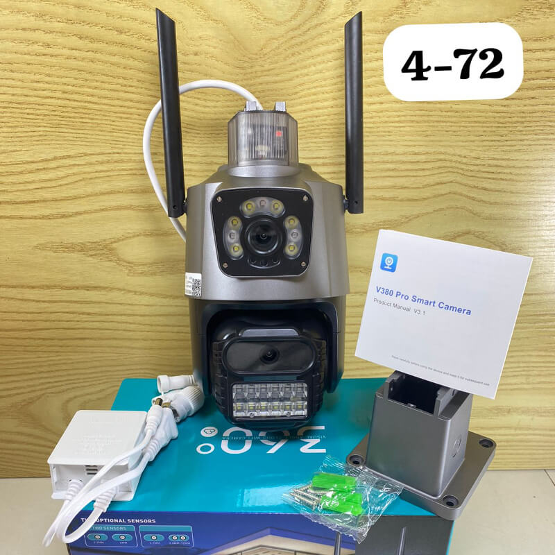 DOBLE CAMARA CON ALARMA